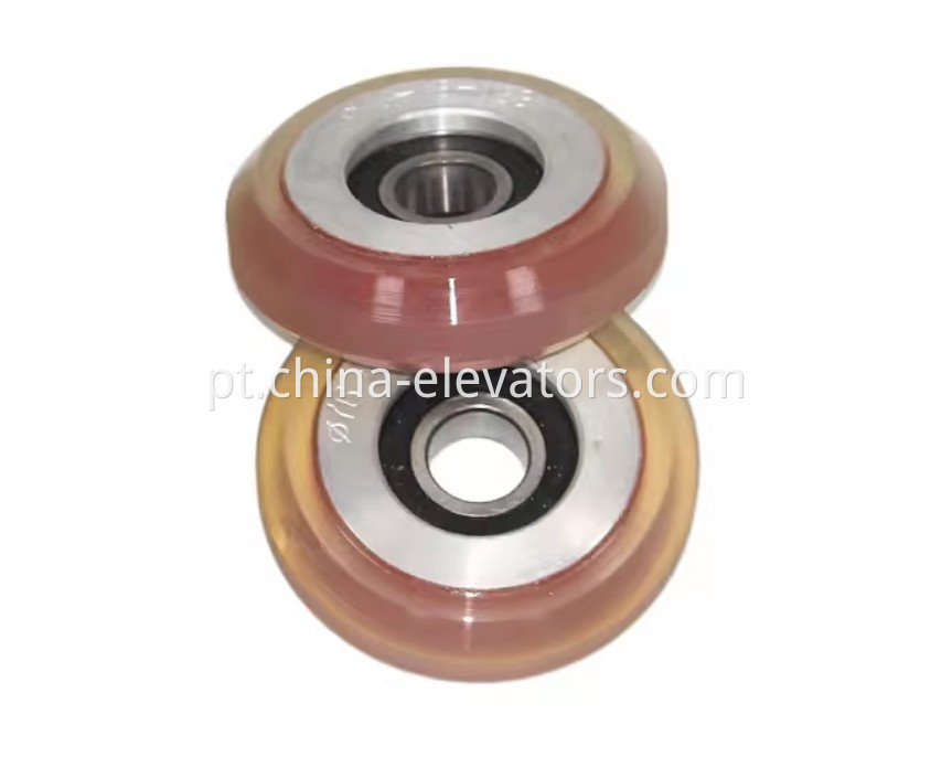 AAA456YS2 Φ76mm CWT Guide Roller for OTIS GEN2 Elevators